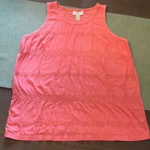 LOFT embroidered shirt